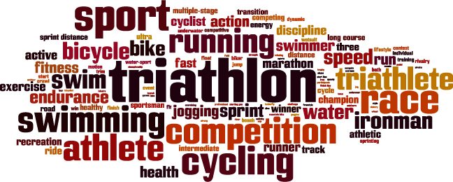 Triathlon uses a number of terms the average person may not understand.