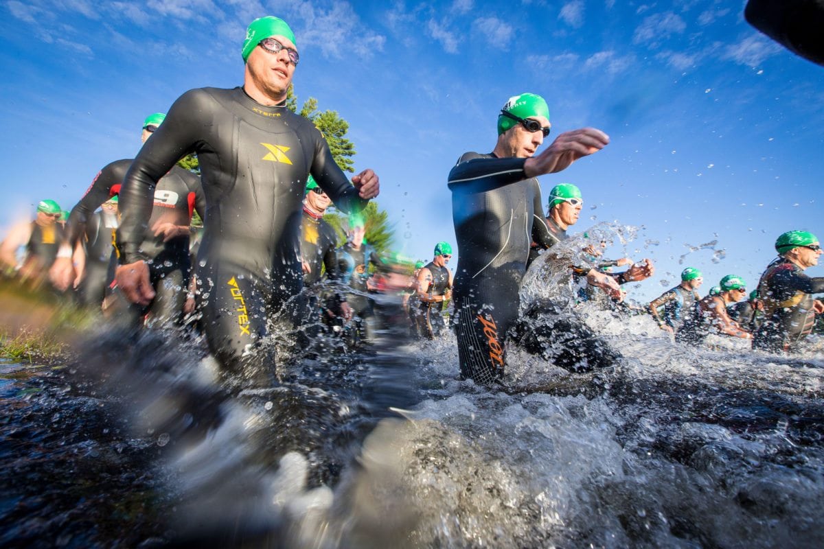 Swim into a triathlon with New England Endurance Events.